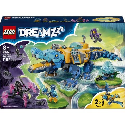 LEGO® DREAMZzz™ Timsah Denizaltı 71512