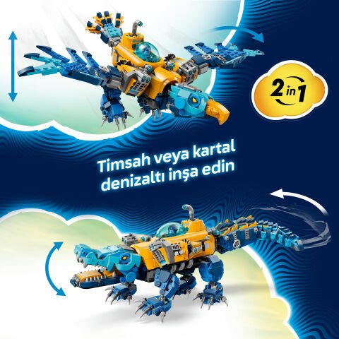 LEGO® DREAMZzz™ Timsah Denizaltı 71512