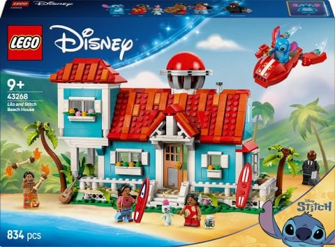 LEGO®  Lilo ve Stiç Plaj Evi 43268