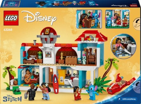 LEGO®  Lilo ve Stiç Plaj Evi 43268