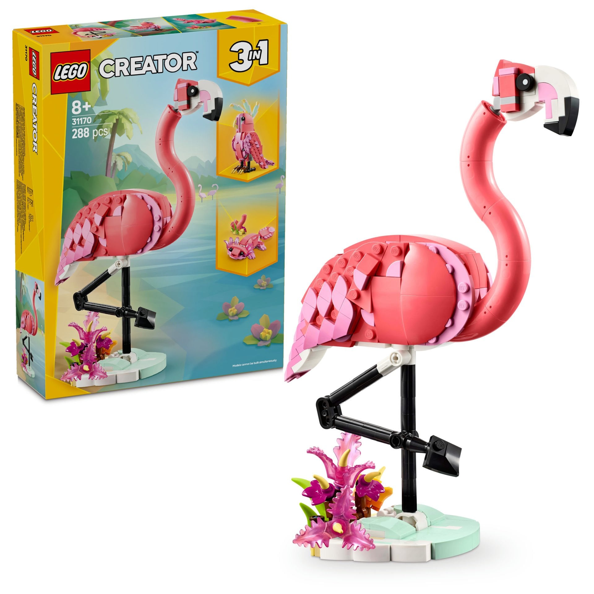 LEGO® Vahşi Hayvanlar: Pembe Flamingo 31170