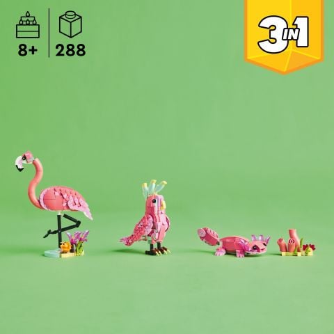 LEGO® Vahşi Hayvanlar: Pembe Flamingo 31170