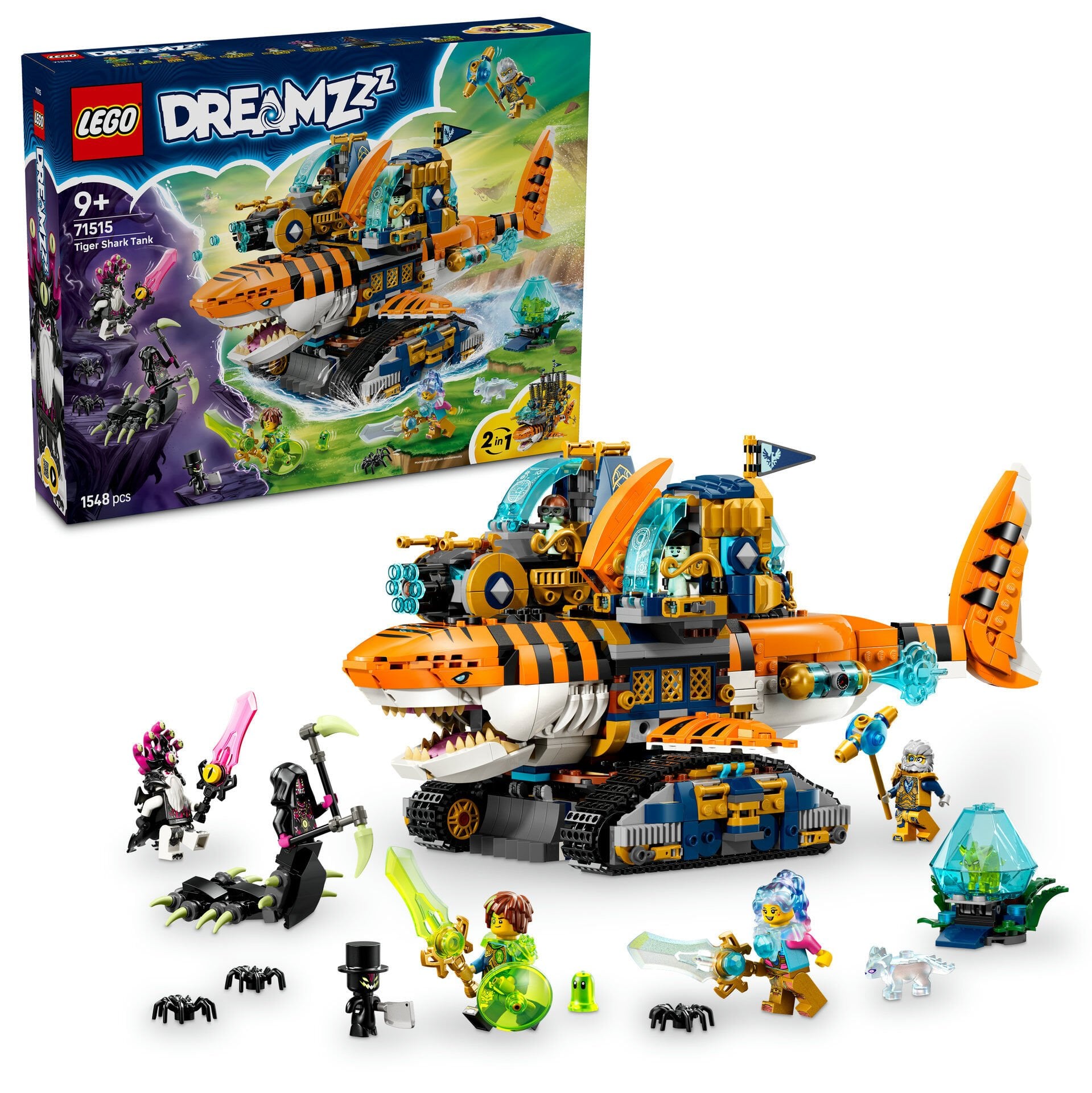 LEGO® DREAMZzz™ Kaplan Köpek Balığı Tankı 71515