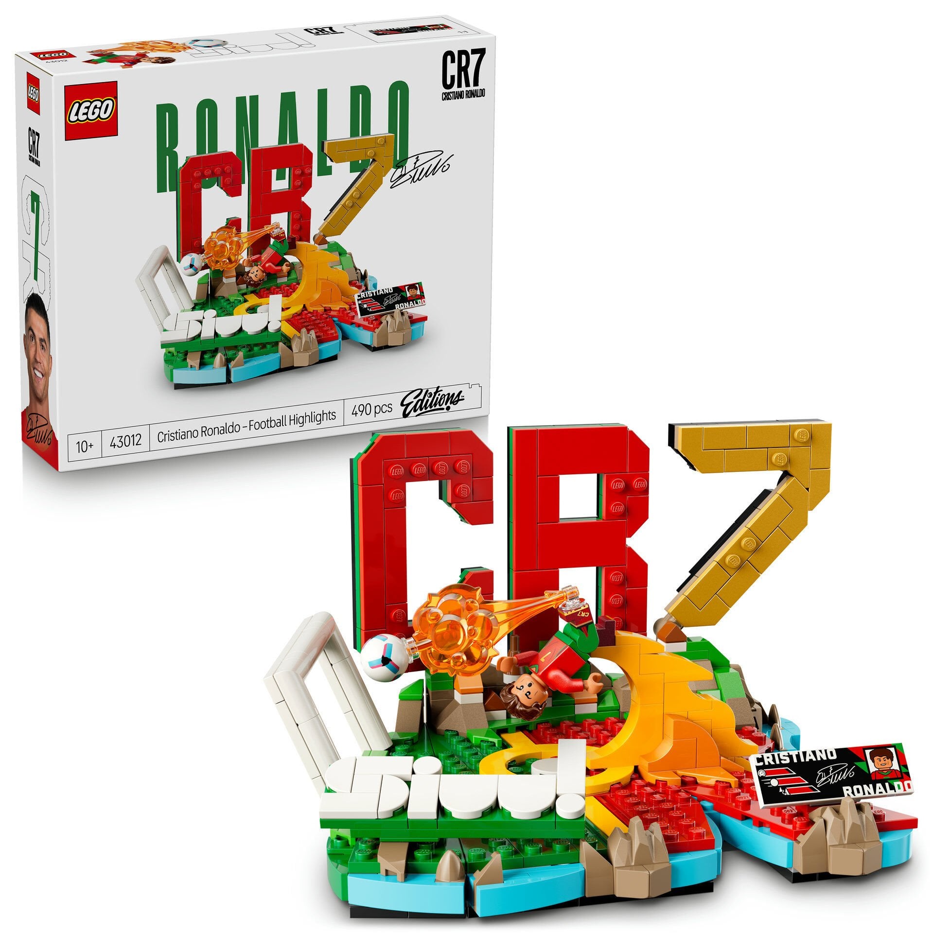 LEGO® Editions Cristiano Ronaldo – Unutulmaz Futbol Anları 43012