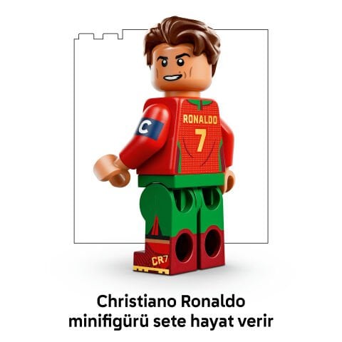 LEGO® Editions Cristiano Ronaldo – Unutulmaz Futbol Anları 43012