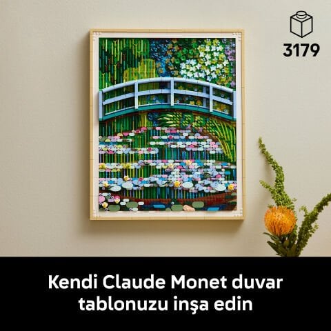 LEGO® Art Claude Monet – Nilüfer Gölü Üzerinde Köprü 31220