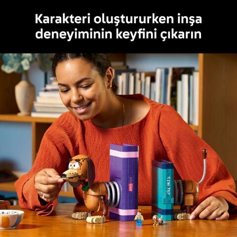 LEGO® ǀ Disney ve Pixar Oyuncak Hikayesi Köpek Slinky Kitap Desteği 43301