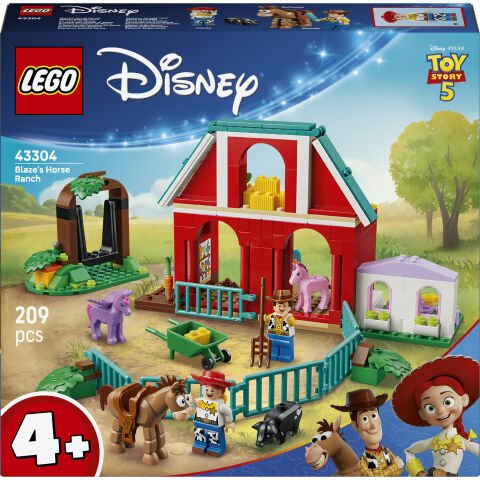 LEGO® ǀ Disney ve Pixar Oyuncak Hikayesi 5 Blaze’in At Çiftliği 43304