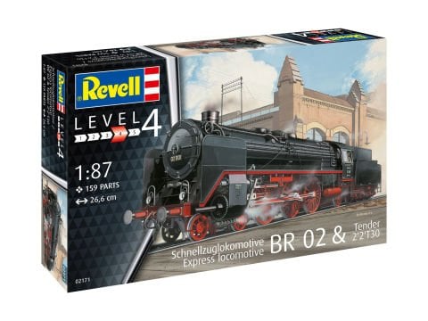 Revell Express Locomotive BR02 & Tender 2'2' T30