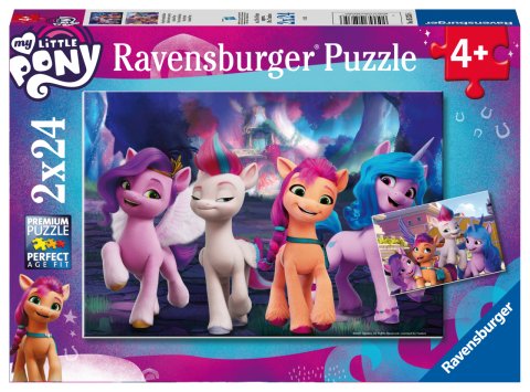 Ravensburger 2x24 Parçalı Puzzle My Little Pony