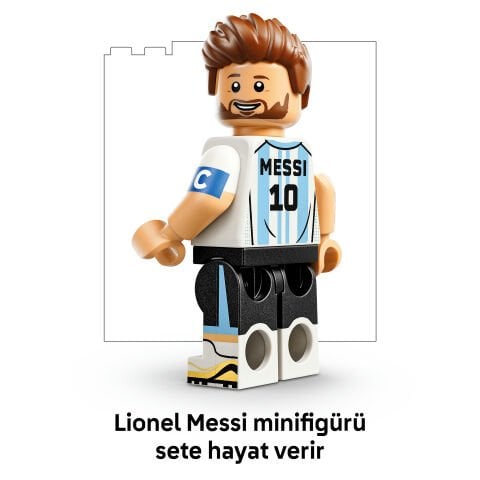 LEGO® Editions Lionel Messi – Unutulmaz Futbol Anları 43011
