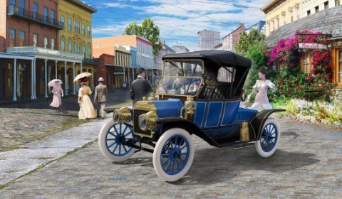 Revell 1913 Ford T Roadster - 7661