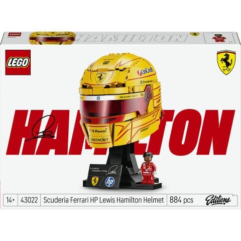 LEGO® Editions Scuderia Ferrari HP Lewis Hamilton Kaskı 43022
