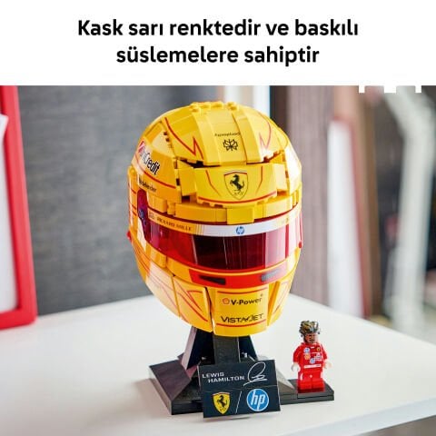 LEGO® Editions Scuderia Ferrari HP Lewis Hamilton Kaskı 43022