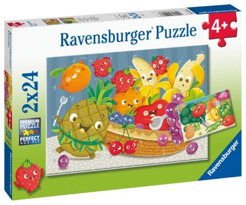 Ravensburger 2x24 Parçalı Puzzle Meyveler