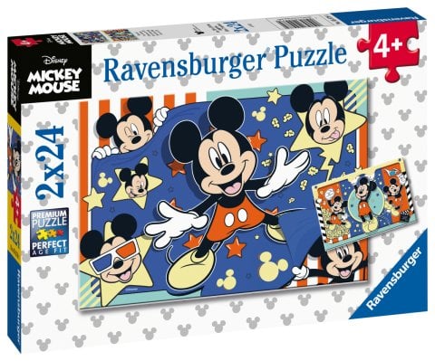 Ravensburger 2x24 Parçalı Puzzle WD Film