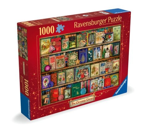 1000 Parça Puzzle Yılbaşı Kütüphanesi