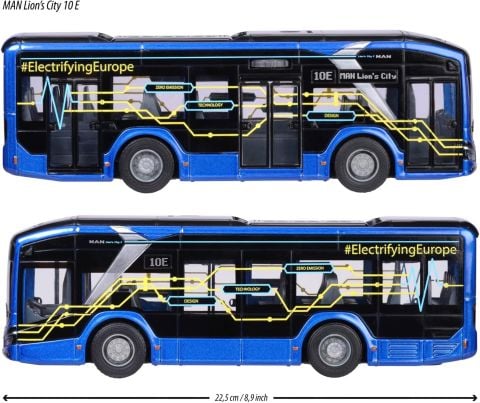 Majorette Man Lions Şehir Otobüsü