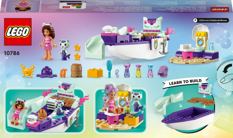 LEGO® Gabby ve Süslü Kedi’nin Gemisi ve Spa