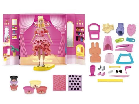 Play-Doh Barbie Tasarım Moda Şov
