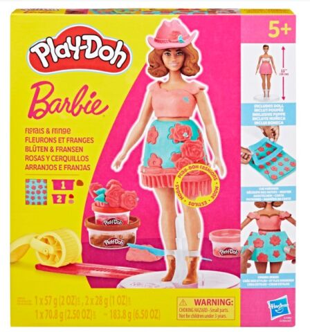 Play-Doh Barbie Çiçek ve Saçaklar