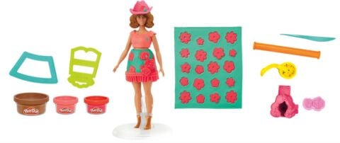 Play-Doh Barbie Çiçek ve Saçaklar