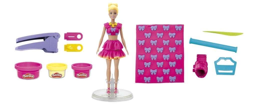 Play-Doh Barbie Fırfır ve Fiyonklar