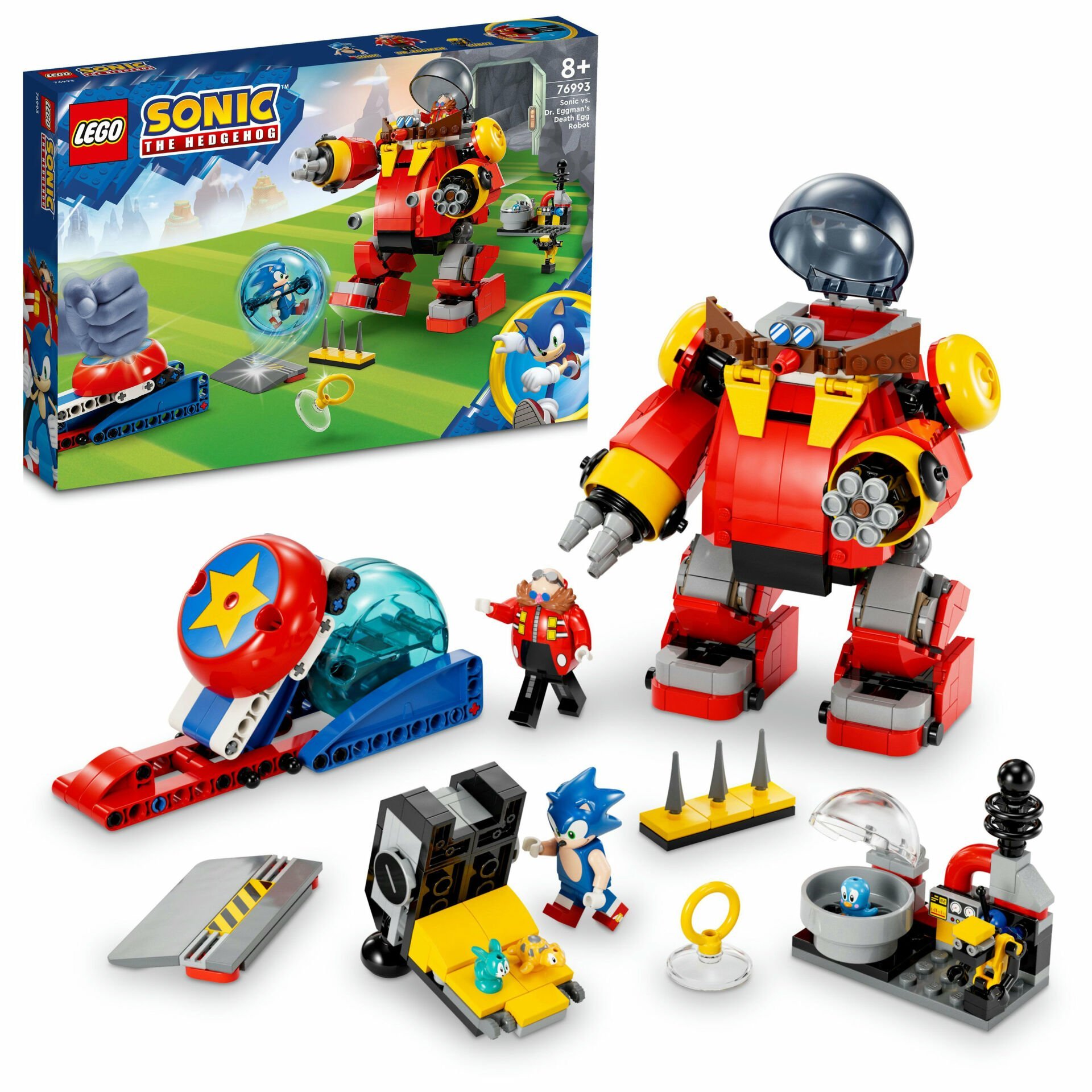 LEGO® Sonic the Hedgehog™ Sonic Dr. Eggman’ın Death Egg Robotuna Karşı 76993