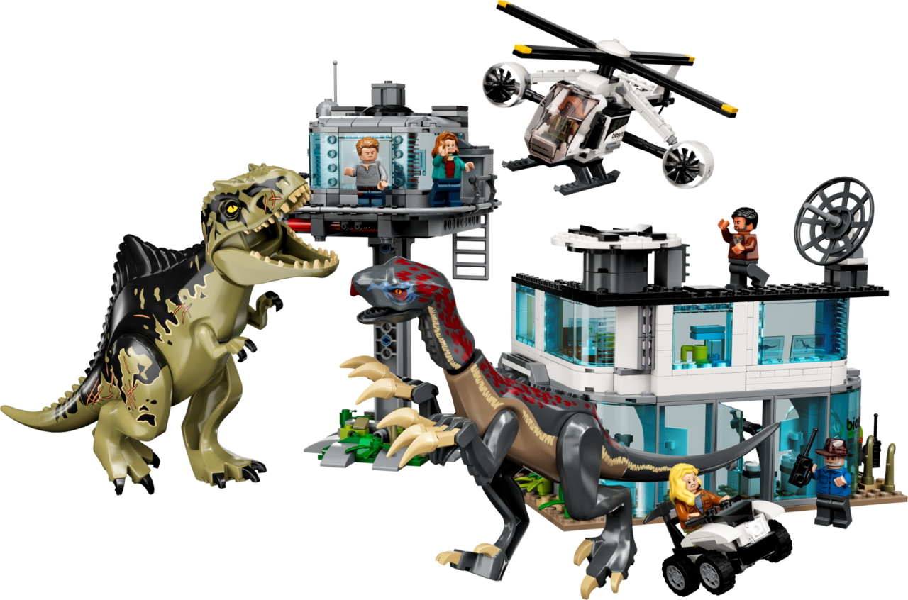 LEGO® Jurassic World Giganotosaurus ve Therizinosaurus Saldırısı 76949 (658 Parça)