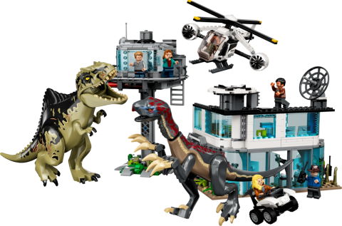 LEGO® Jurassic World Giganotosaurus ve Therizinosaurus Saldırısı 76949 (658 Parça)