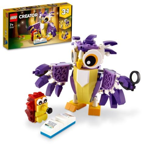 LEGO® Creator 3’ü 1 arada Fantastik Orman Yaratıkları 31125 Yapım Seti (175 Parça)