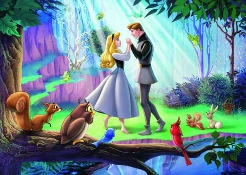 Ravensburger 1000 Parçalı Puzzle WD Sleeping Beauty-136743