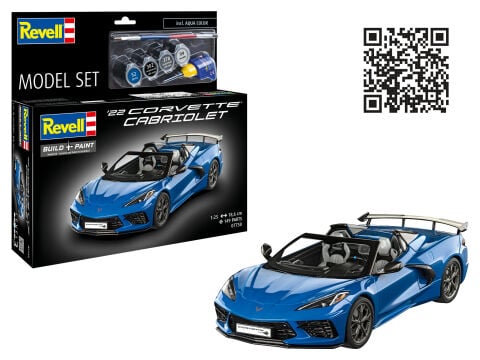 Model Set Corvette C8 Cabriolet
