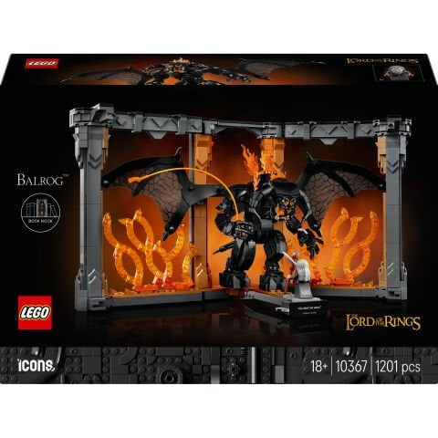 LEGO® Icons Yüzüklerin Efendisi: Balrog Kitaplık Dekoru 10367