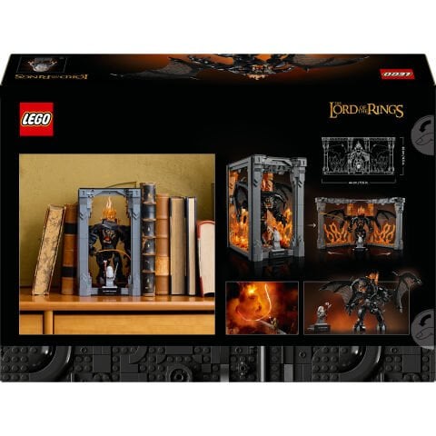 LEGO® Icons Yüzüklerin Efendisi: Balrog Kitaplık Dekoru 10367