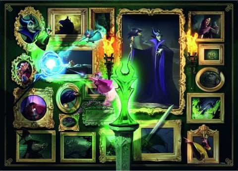 Ravensburger 1000Parçalı Puzzle WD Villainous Malefiz