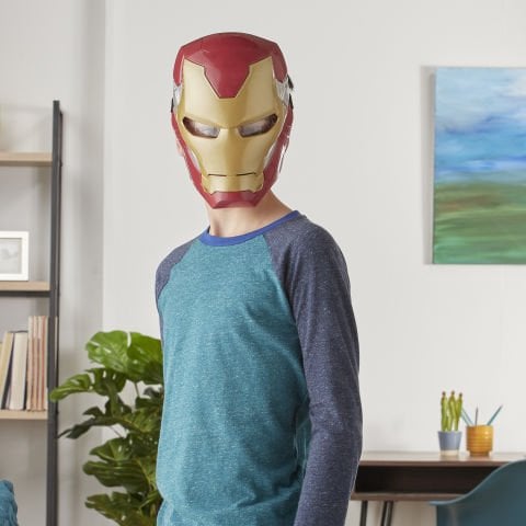 Avengers Iron Man Flip Elektronik Maske