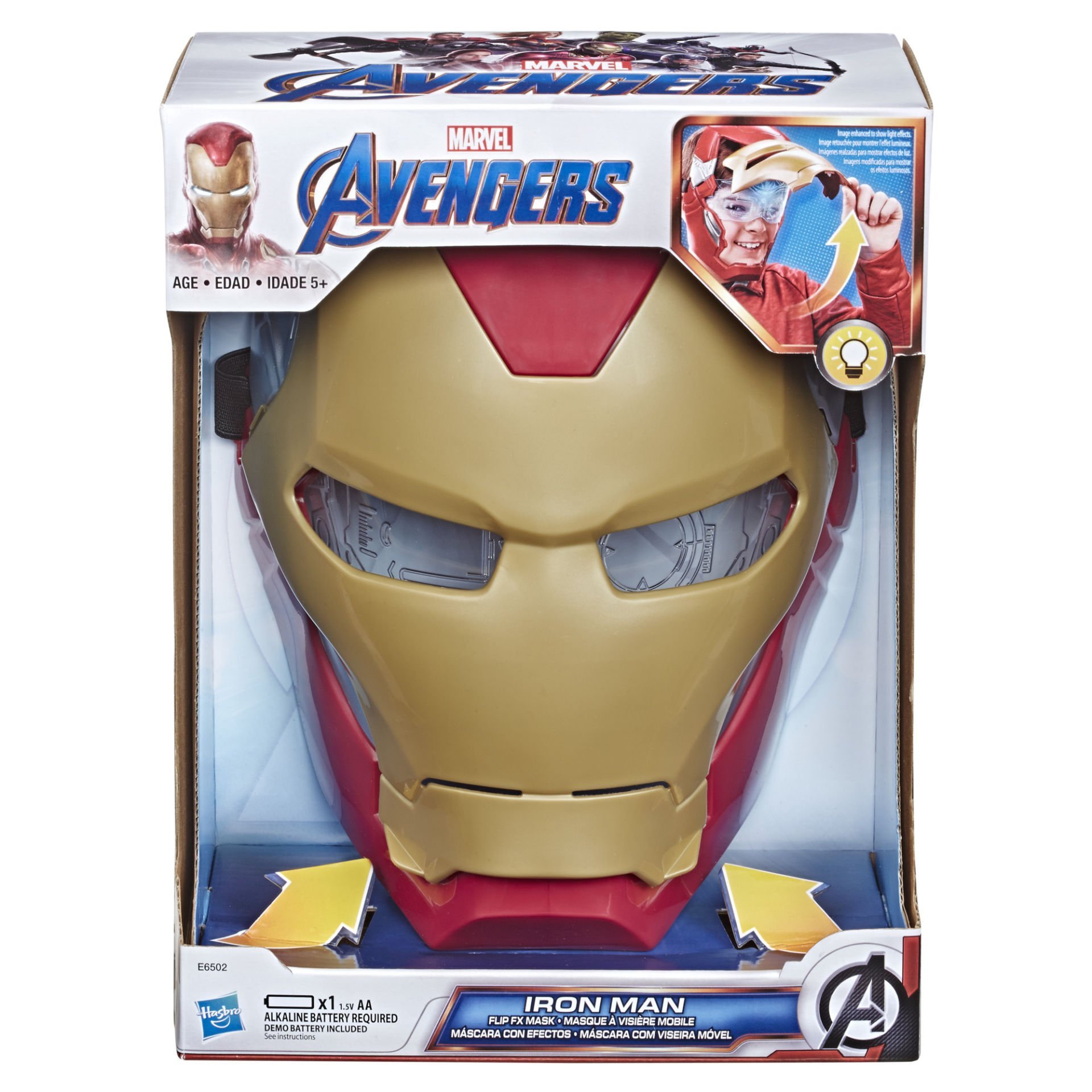 Avengers Iron Man Flıp Fx Mask