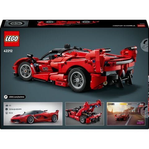 LEGO® Technic Ferrari FXX K Model Araba Seti STEM Yapım Oyuncağı 42212