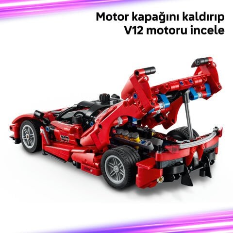 LEGO® Technic Ferrari FXX K Model Araba Seti STEM Yapım Oyuncağı 42212