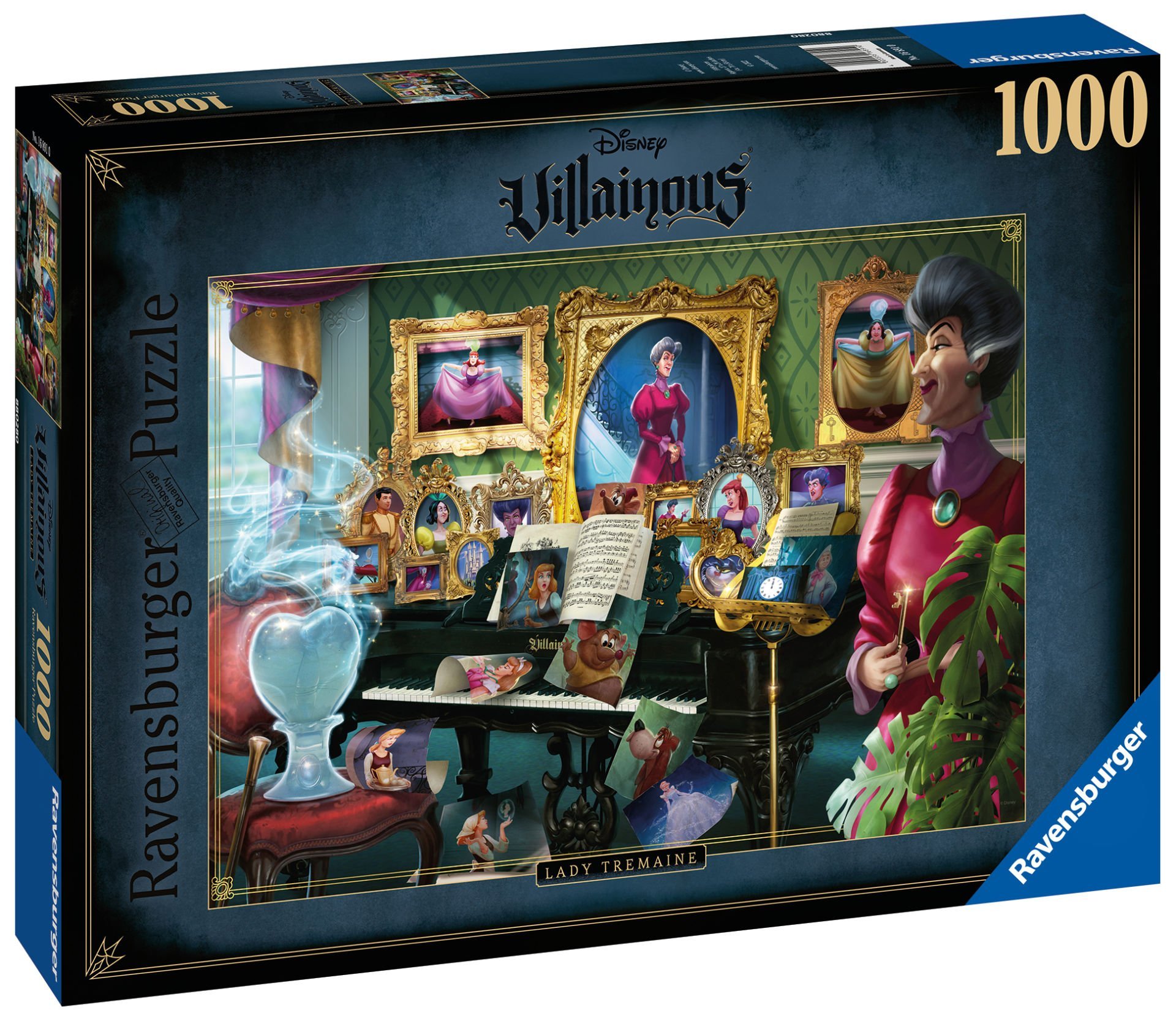 Ravensburger 1000 Parçalı Puzzle Disney Villains: Lady Tremaine