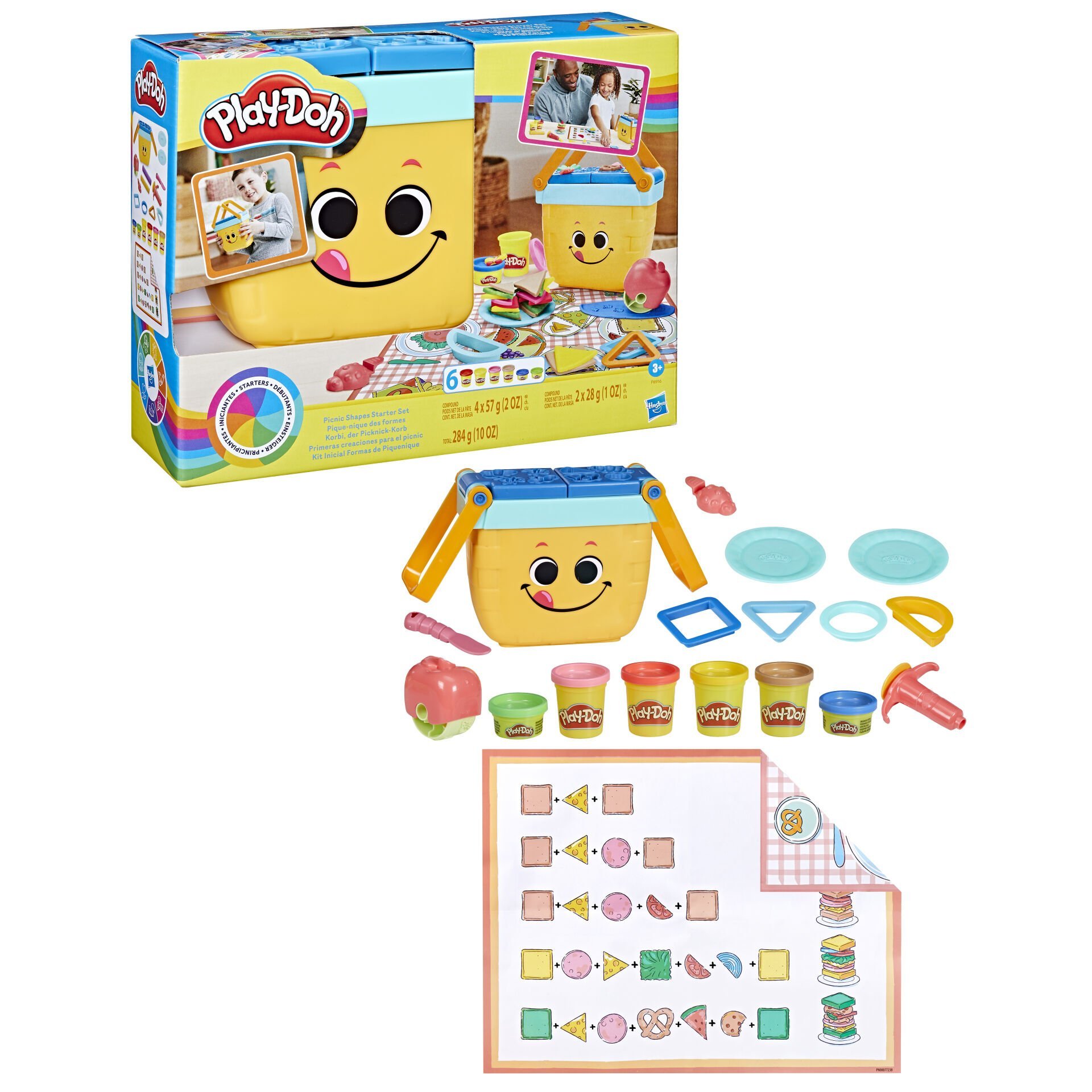 Play-Doh Piknik Şekilleri Başlangıç Seti