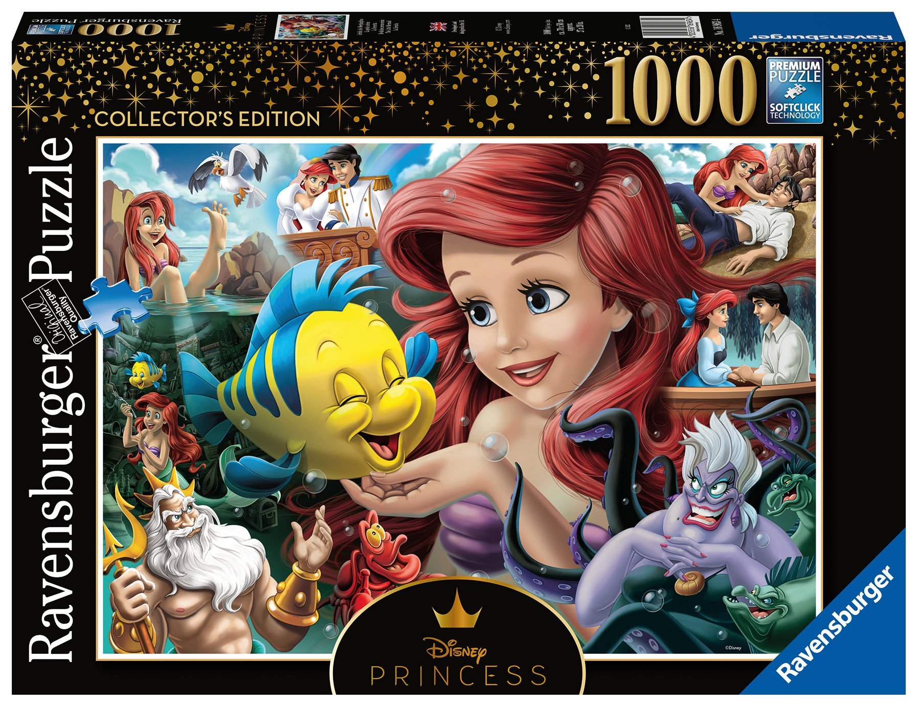 Ravensburger 1000 Parçalı Puzzle Disney Ariel