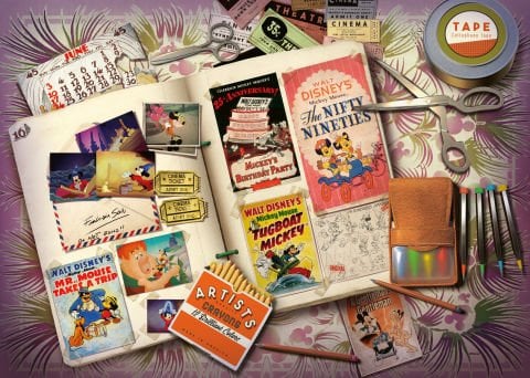 1000p Puz WD Mickey Mouse 1940lar