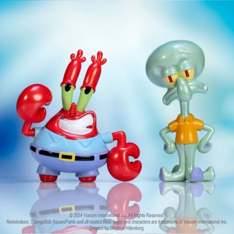 Jada Sponge Bob Tekli Paket Figürler, Die-Cast ( Metal ) 6,5 cm