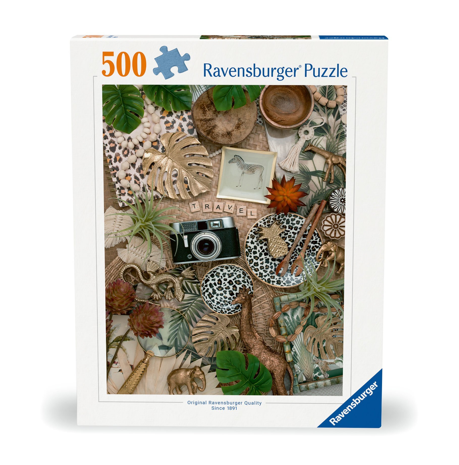 500 Parça Puzzle Nostaljik Tarz
