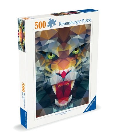 500 Parça Puzzle Köşeli Aslan