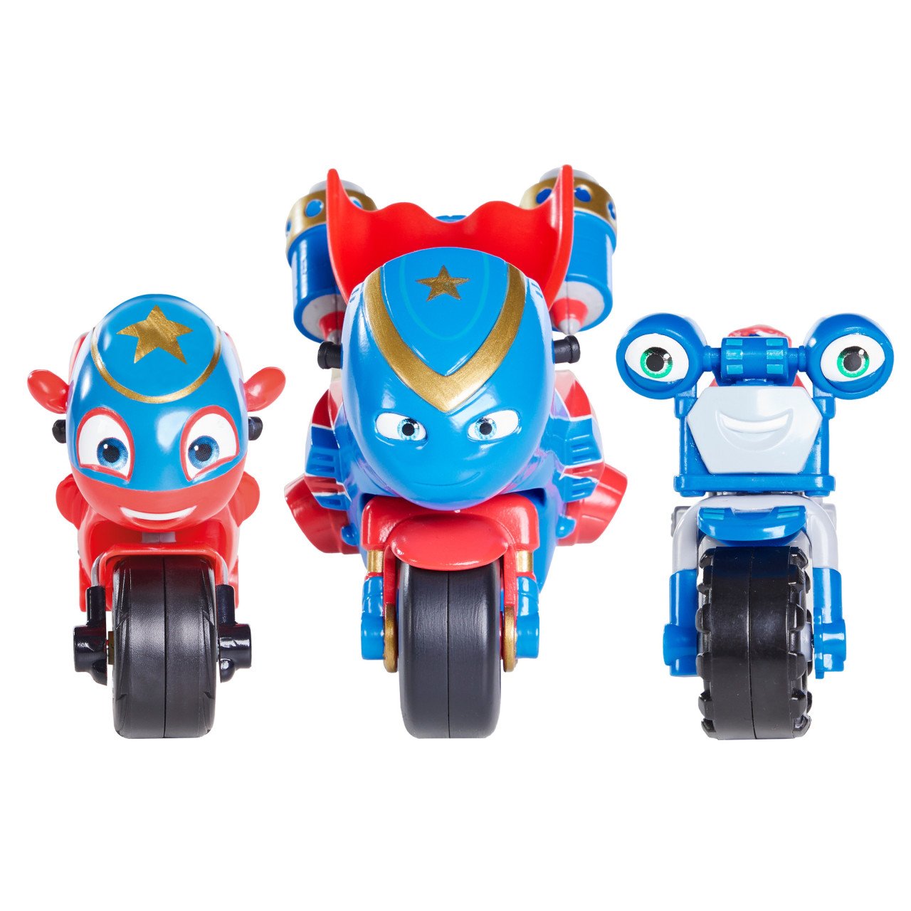 Ricky Zoom Kahraman Steele 3'lü Motor Dostları Paketi