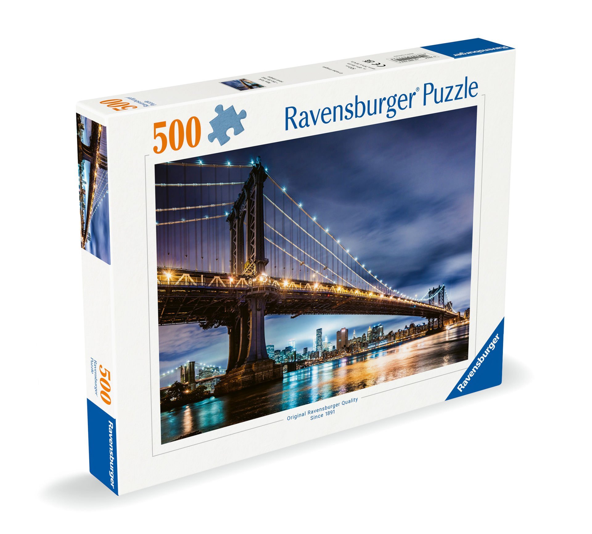 500 Parça Puzzle New York Brooklyn Köprüsü