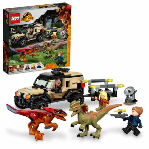 LEGO® Jurassic World Pyroraptor ve Dilophosaurus Nakliyesi